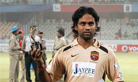 Former Indian cricketer Y Venugopal Rao during his time with now-defunct IPL team Deccan Chargers. (File | PTI)