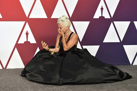 Lady Gaga at the Oscars 2019. (Photo | AP)