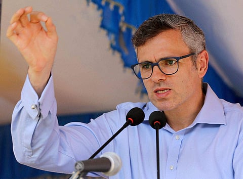 Former Jammu and Kashmir CM Omar Abdullah (File | PTI)