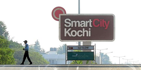 Smart City Kochi. (Photo | Albin Mathew/EPS)