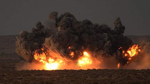 Image of a bomb blast for representational purpose only.
