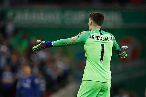 Kepa refused to leave the field to be replaced by Willy Caballero | AFP