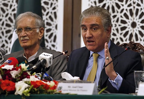 Pakistan Foreign Minister Shah Mehmood Qureshi. (Photo | AP)