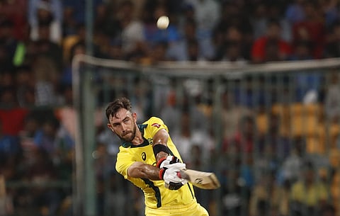 Maxwell's third T20I ton helped Australia win by seven wickets | AP