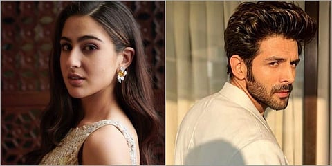 Sara Ali Khan, Kartik Aaryan (Photos | Instagram)