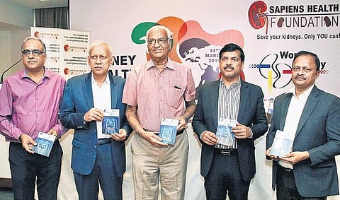 Save Your Kidney, Only You Can! was released. (Photo | Debdatta Mallick, EPS)