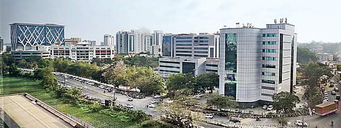 Aerial view of Kakkanad | ARUN ANGELA