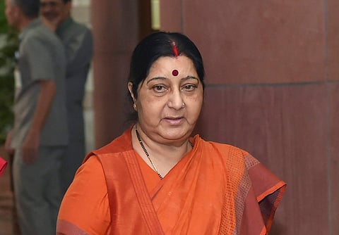 External Affairs Minister Sushma Swaraj (File | PTI)