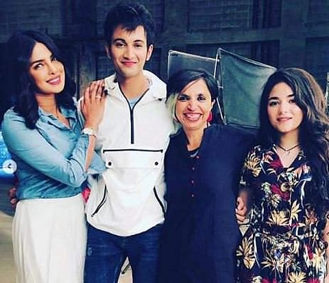 Priyanka Chopra, Rohit Saraf, Shonali Bose and Zaira Wasim. (Photo | Instagram)
