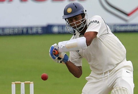 VRV Singh plays a shot off the ball of Shaun Pollock during the 3rd day of the 2nd Test between India and South Africa 28th December 2006 at Kingsmead. (File Photo | AFP)