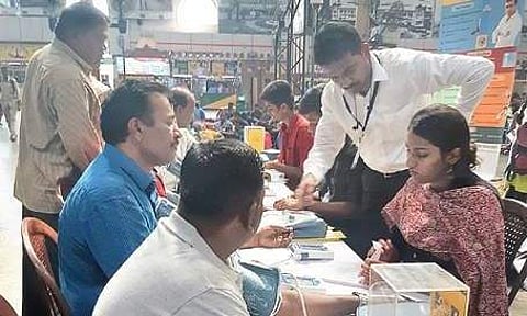 The BP screening camp was conducted by TANKER Foundation, at Central railway station. | Express