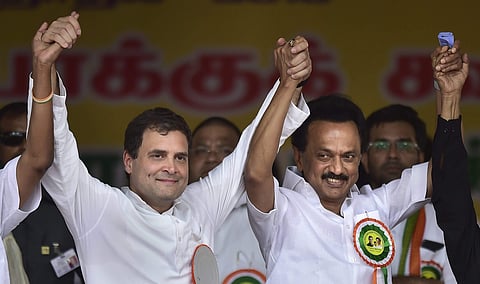 The main contest in Tamil Nadu is expected between the DMK-led Secular Progressive Alliance (SPA), which includes the Indian National Congress, Desiya Murpokku Dravida Kazhagam (DMDK) and Viduthalai Chiruthaigal Katchi (VCK), and the National Democratic Alliance (NDA)