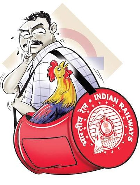 Despite checks, roosters still transported in passenger coaches