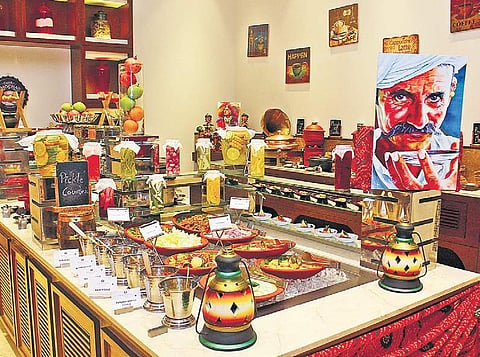 There is a 60-40 vegetarian to non-vegetarian food ratio Nakshatra Krishnamoorthy