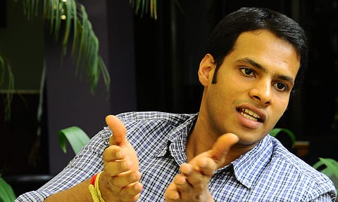 Karnataka CM Kumaraswamy's son Nikhil Gowda (File Photo | EPS)