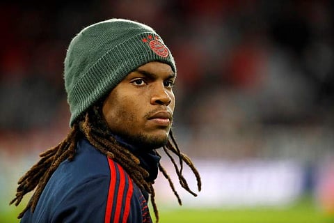 During the January transfer window, PSG expressed an interest in Sanches| AFP
