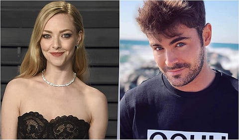 Amanda Seyfried and Zac Efron. (Photo | FB)
