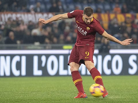 Edin Dzeko. (Photo | AP)