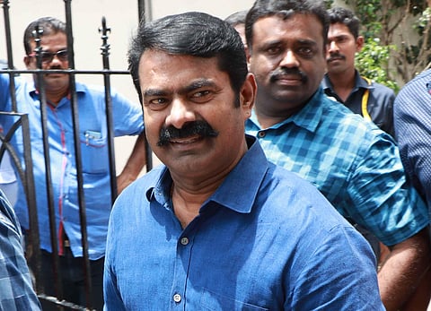 Naam Tamilar Katchi leader Seeman (Photo | EPS)