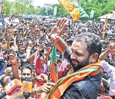 NDA candidate for Pathanamthitta Lok Sabha constituency K Surendran | Shaji Vettipuram