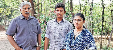 Mishel Shaji's family