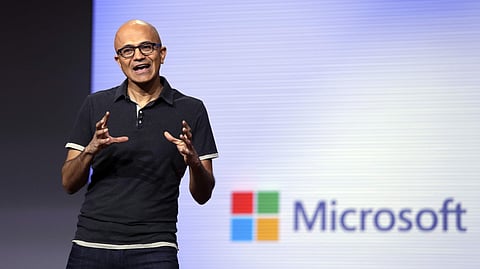 Microsoft CEO Satya Nadella.