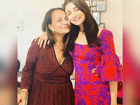Soniya Razdan and Alia Bhatt. (Photo | Twitter)