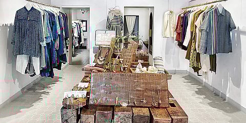 Interior of the store.