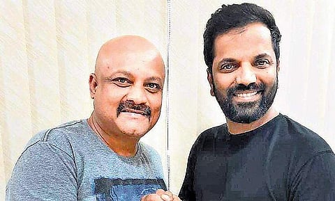 Actor Sathish Ninasam and producer Uday K Mehta