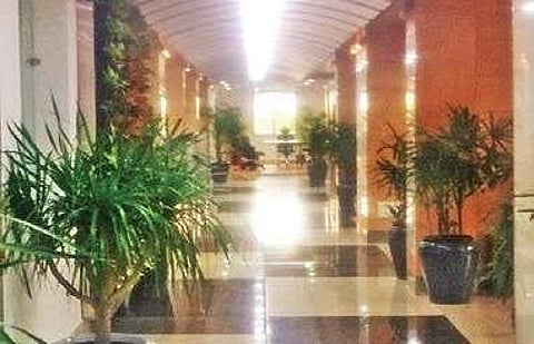 The plush interiors of the refurbished office of the Niti Aayog in New Delhi