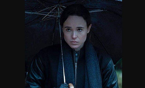Actress Ellen Page in The Umbrella Academy. (Photo | Ellen Page Facebook)