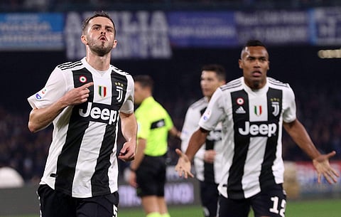 Miralem Pjanic went from hero to villain after his red card | AP