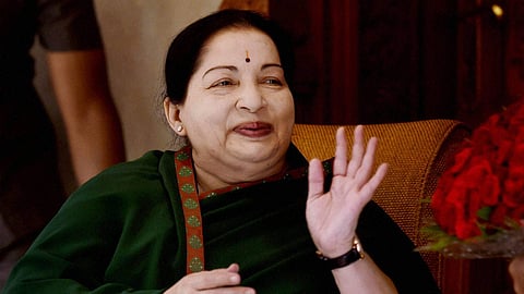 Late Tamil Nadu Chief Minister J Jayalalithaa