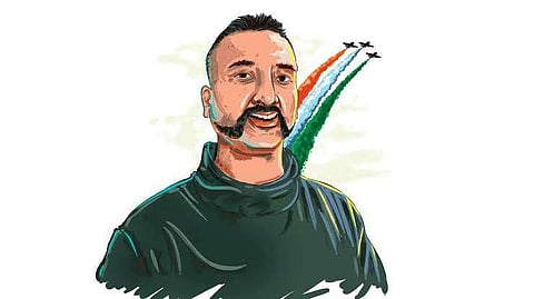 Abhinandan Varthaman. (Photo | Twitter, GovindDotasra)