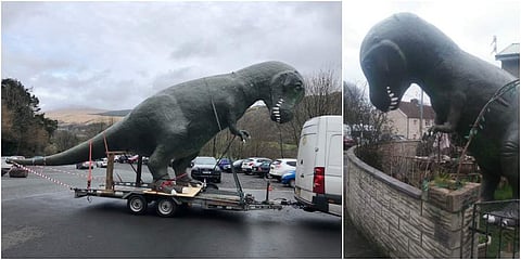 Alum the Allosaurus (Photo | Twitter)