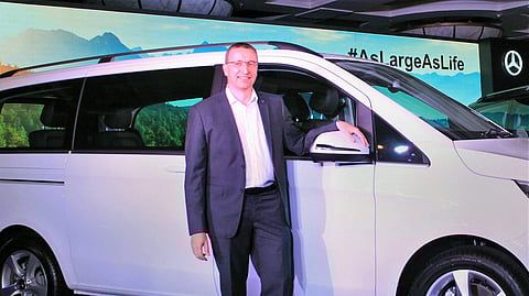 MD and CEO of Mercedes Benz India Martin Schwenk (File | PTI)