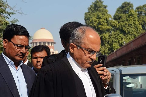 Activist-lawyer Prashant Bhushan. (Photo | Naveen Kumar/EPS)