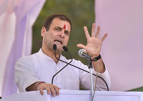 Congress President Rahul Gandhi. (File | PTI)