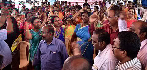 Image of Tamil Nadu government employees used for representational purpose (File Photo | P Jawahar/EPS)