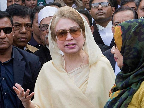 Khaleda Zia. (Photo | Twitter)