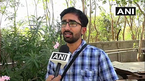 Amreli-based naturalist Viral Joshi (Photo | ANI Twitter)