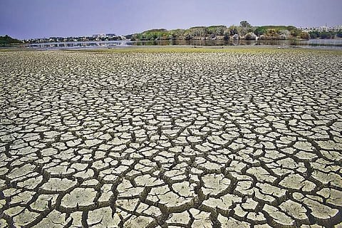 Boating activities were halted after workers observed that pedal boats were getting damaged due to reduced water levels| Pandarinath B
