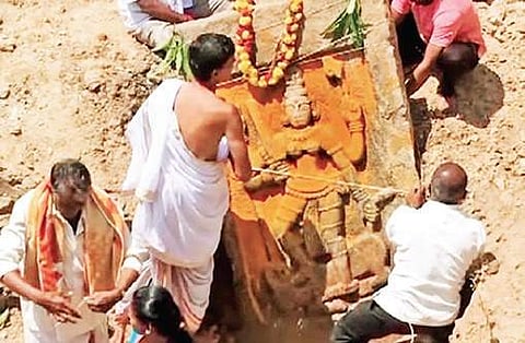 The idol belongs to the era of the Ganga dynasty which ruled the region from 350 AD to 1000 AD | Express