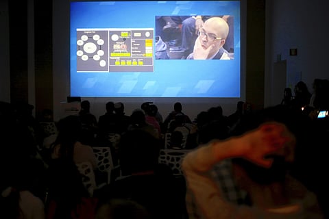 The SpaceIL spacecraft lost contact with Earth late Thursday, just moments before it was to land on the moon, and scientists declared the mission a failure.(Photo | AP)