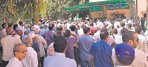 Over 300 residents gather at Water Supply Board office to protest| Express