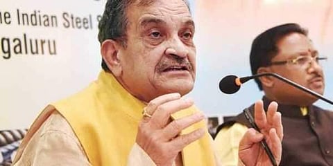 Union Minister for steel Birender Singh. (File Photo)