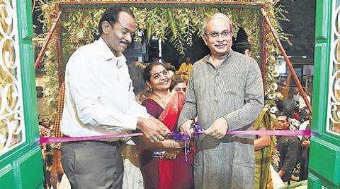 The new outlet was inaugurated on the occasion of Tamil New Year Ashwin Prasath