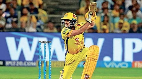 Former Indian Cricketer and ex-CSK batter Amabati Rayudu.