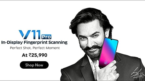 Chinese handset maker Vivo's V11 Pro ad claim of dual rear camera with dual pixel technology was not substantiated and was found to be misleading by exaggeration. (Photo: YouTube)