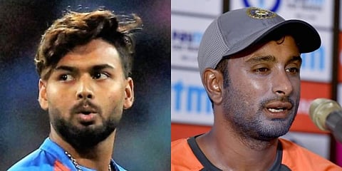 Rishabh Pant (L) and Ambati Rayudu (File | PTI)